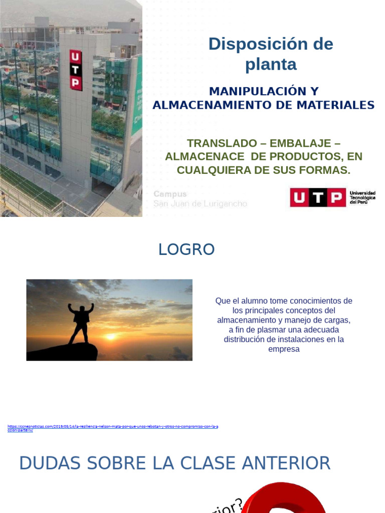 Almacenamiento y Manejo de Materiales | PDF | Máquina elevadora ...