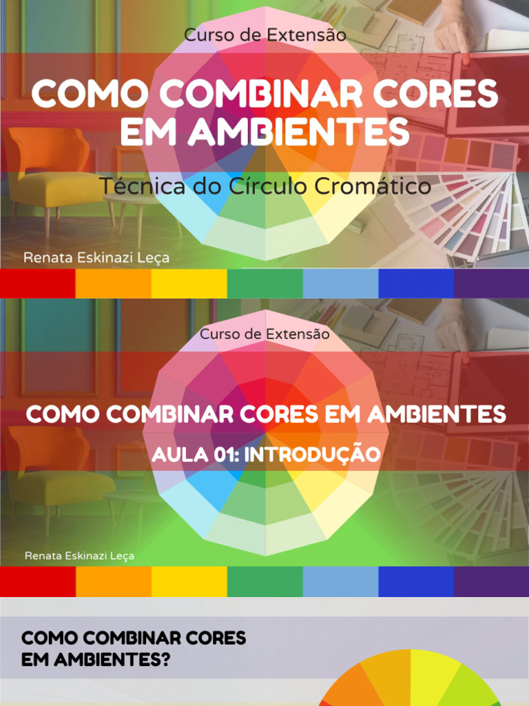Combinação de Cores em Ambientes | PDF | Cor | Amarelo