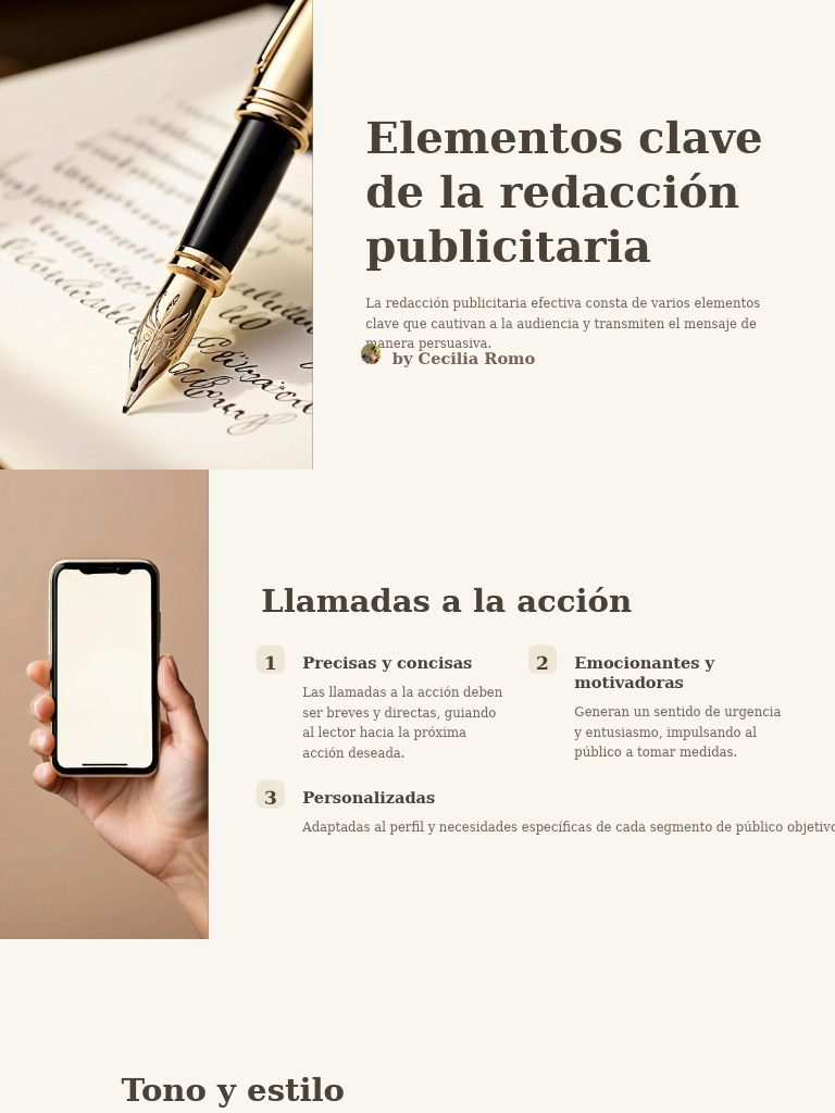 Claves de la Redacción Publicitaria | PDF | Persuasión | Las emociones