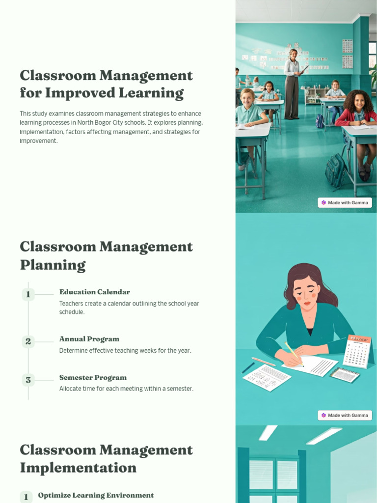 Enhancing Classroom Management Strategies | PDF | Classroom Management ...