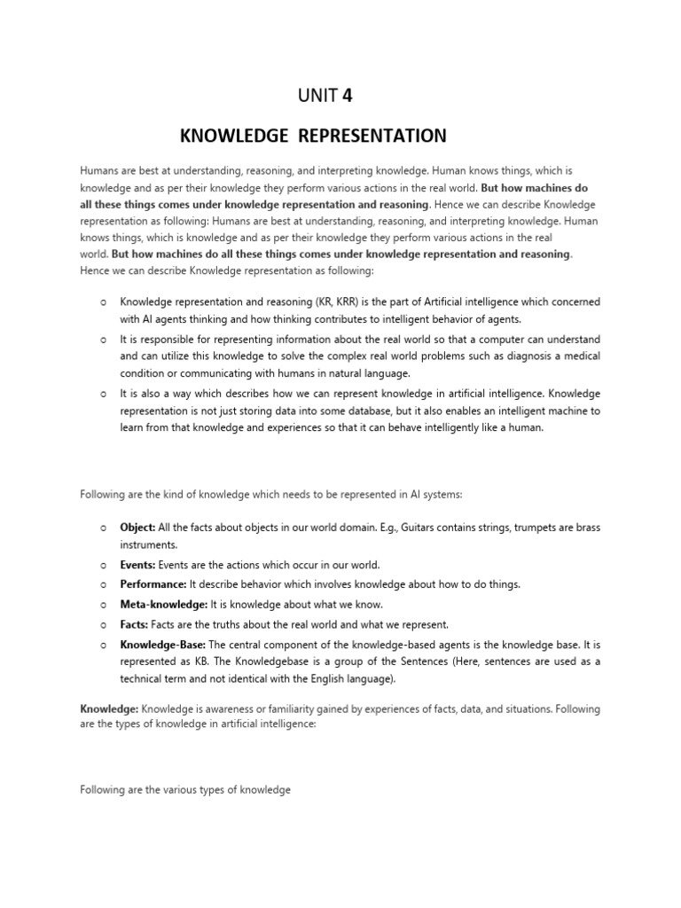 Ai notes unit 4 pdf deductive reasoning semantics