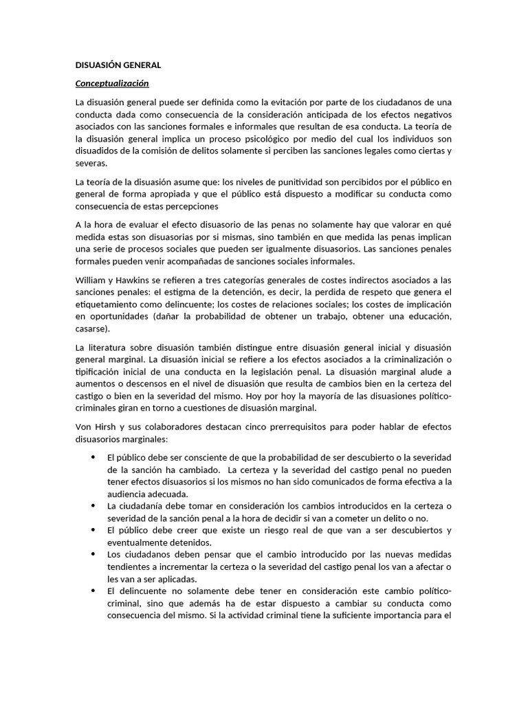 prevencion del delito y seguridad ciudadana | PDF | Castigos ...