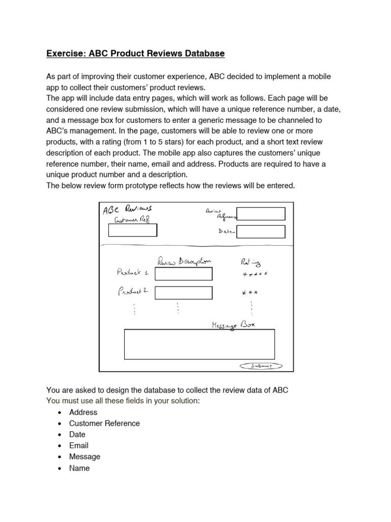 Exercise 3 - DB | PDF