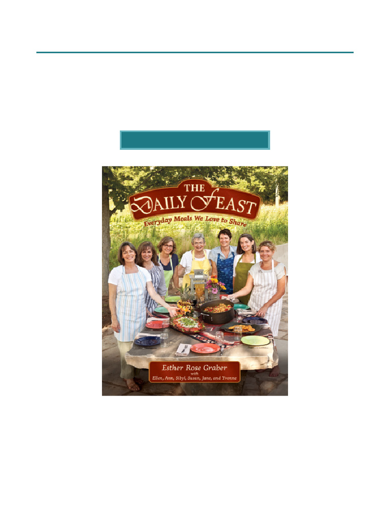 The Daily Feast: Meal Sharing Guide | PDF