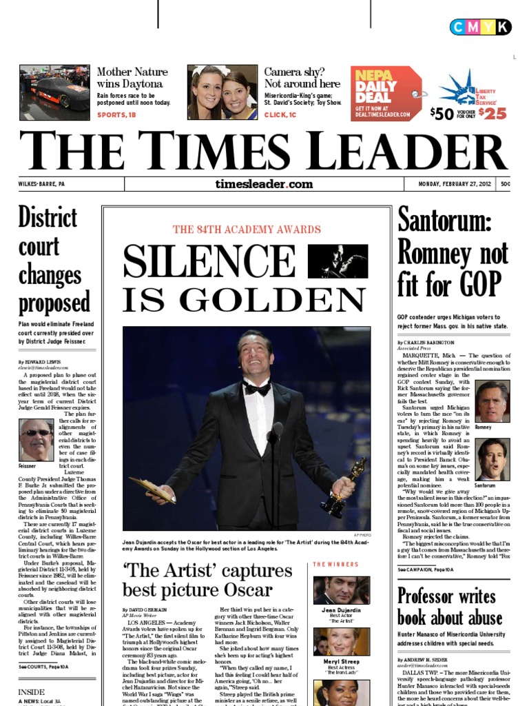 Times Leader 02-27-2012, PDF, Mitt Romney