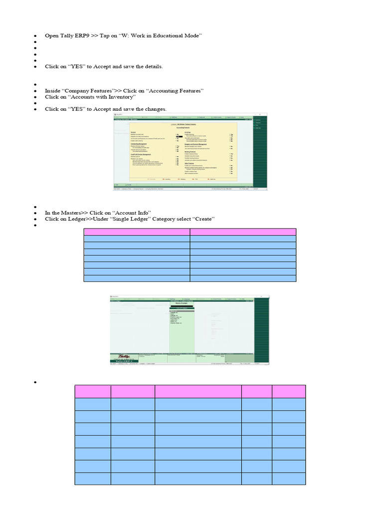 GST Accounting Setup in Tally Guide | PDF | Taxes | Debits And Credits