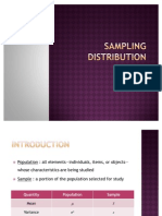 Sampling Distribution