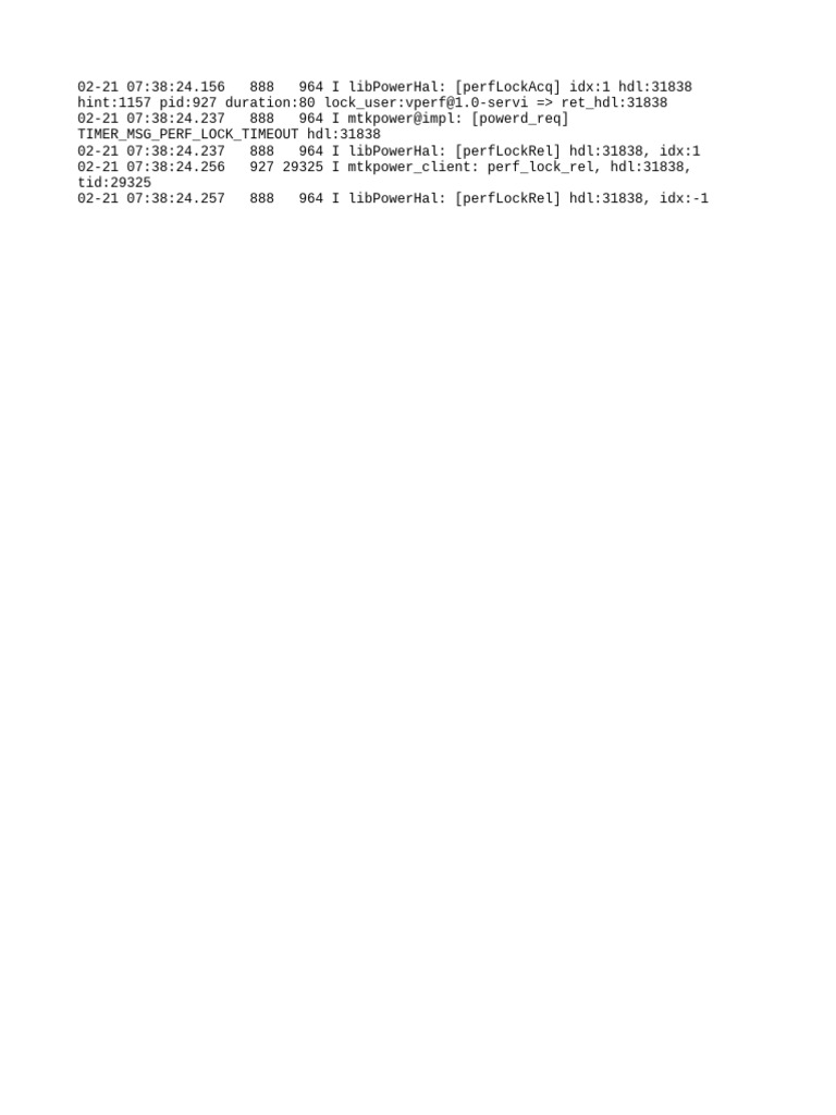 Log | PDF