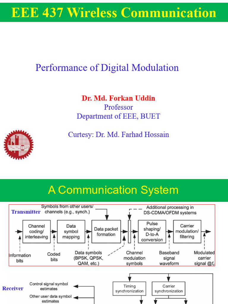 Digital Modulation Techniques Overview | PDF | Signal To Noise Ratio ...
