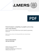 General Purpose Computing on Graphics Processing