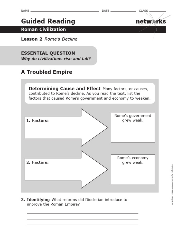 Causes of Rome's Decline and Legacy PDF Ancient Rome Roman Empire