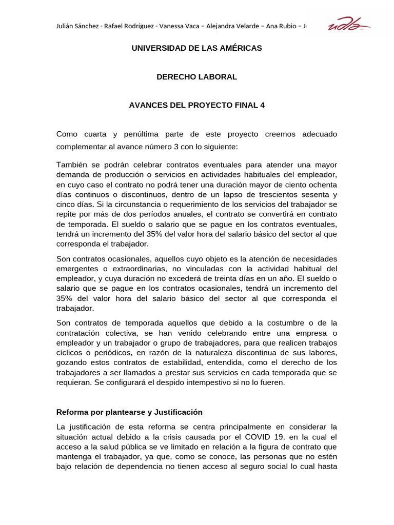 Reformas en Contratos Laborales 2023 | PDF | Salario | Derecho laboral