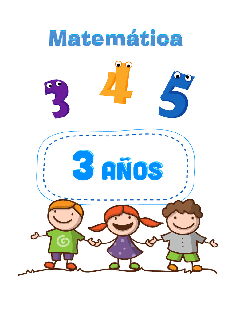 Actividades Matemáticas para Niños de 3 Años | PDF