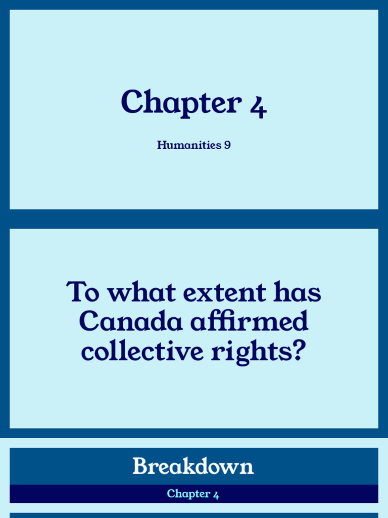 Canada’s Collective Rights Explained | PDF | Métis | Government Of Canada