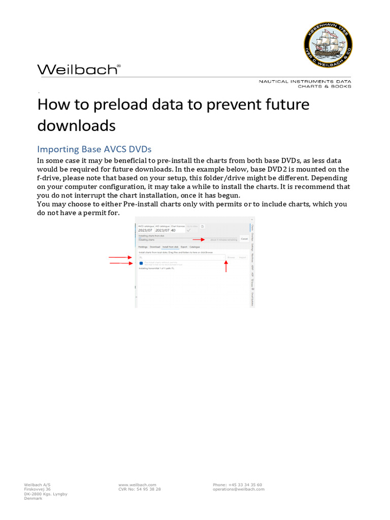 Preloading Data for AVCS Charts | PDF