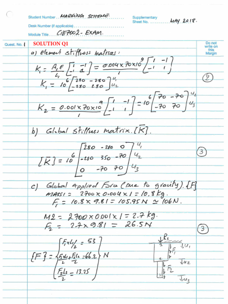 Solution Tutorials Past Exams | PDF