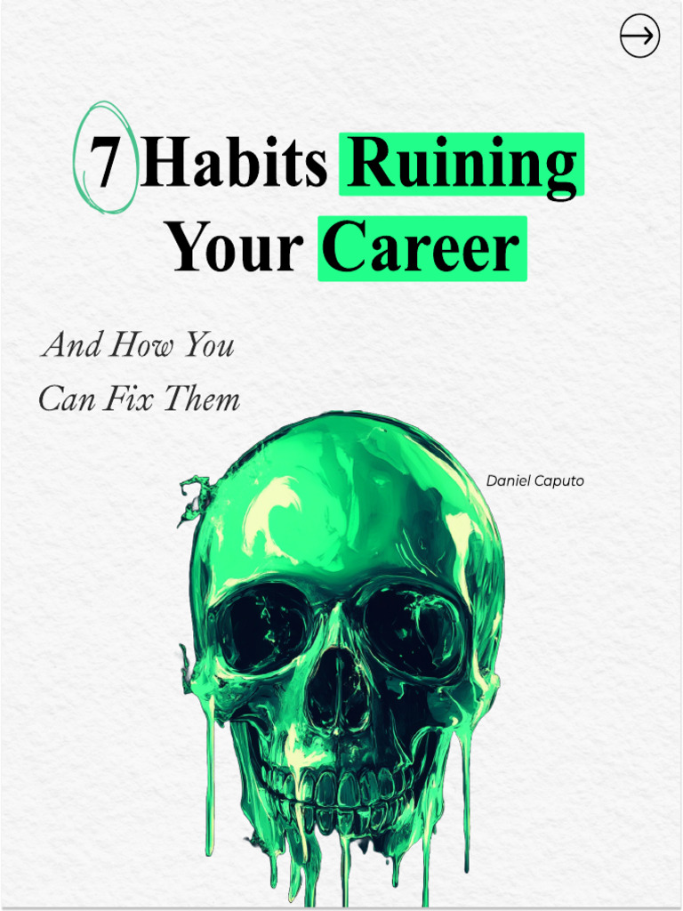 7 Career Habits to Avoid PDF(00)
