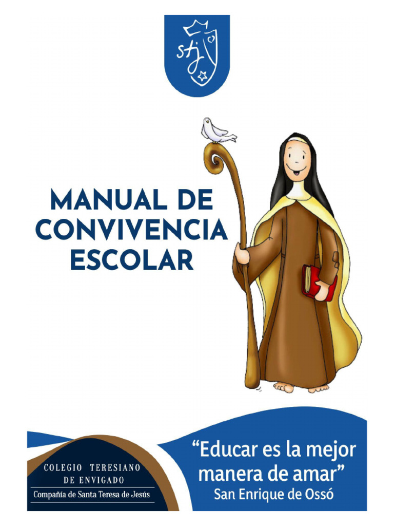 Manual de Convivencia Escolar 2023 | PDF | Educación de la primera ...