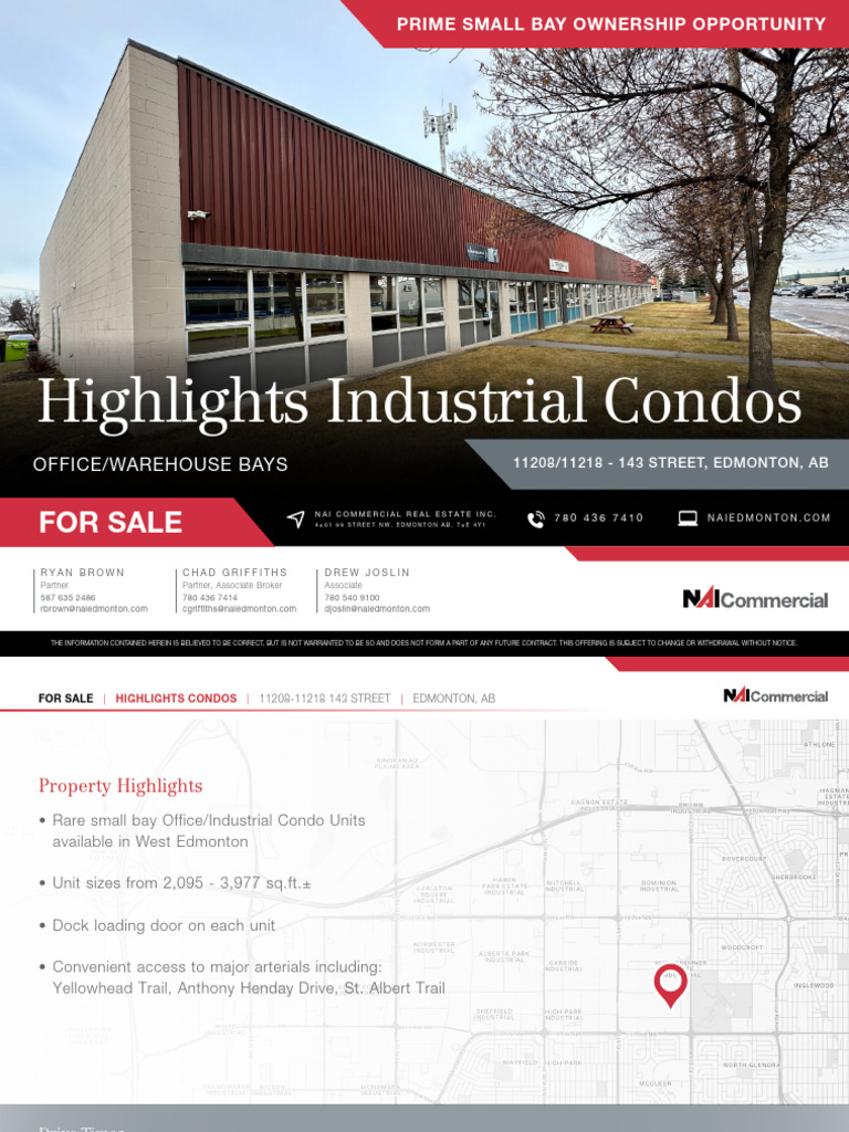 Highlights Industrial Condos: For Sale | PDF | Futures Contract | Investing