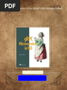 Instant Download gRPC Microservices in Go (MEAP V08) Hüseyin Babal PDF All Chapters