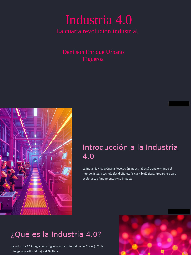 Definición de Industria 4.0 | PDF | Internet de las Cosas | Business