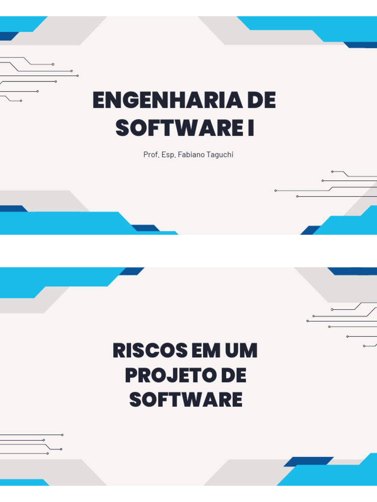 Riscos em Projetos de Software: Identificação e Análise | PDF ...