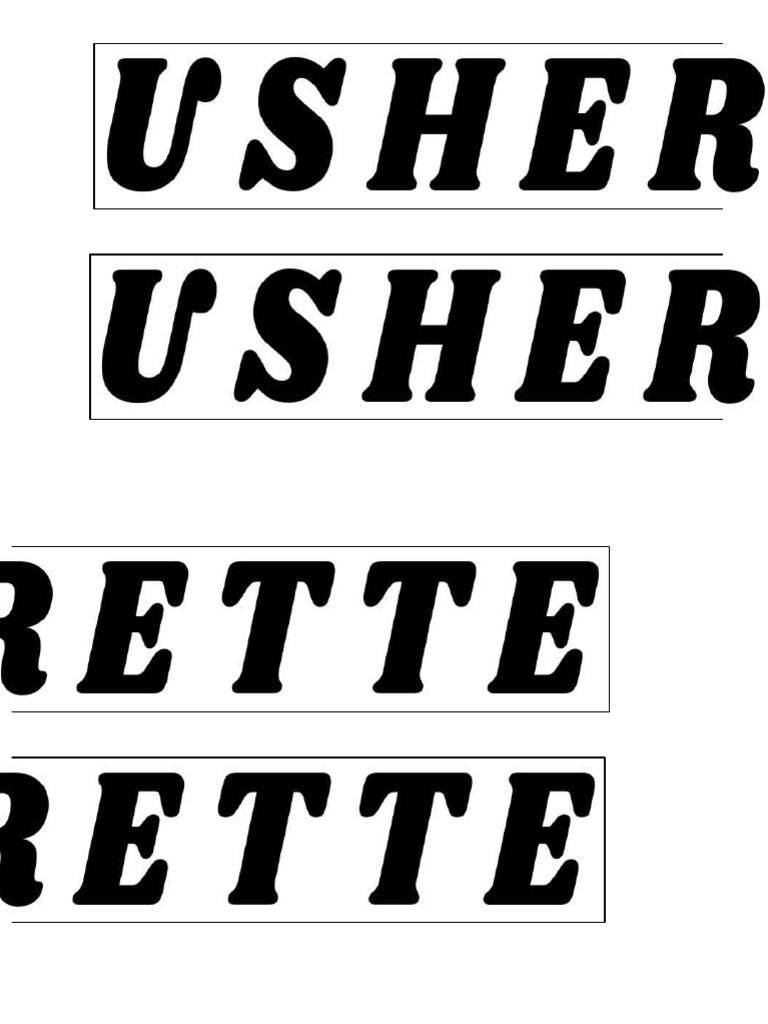 Tarp Papel for Usherette | PDF