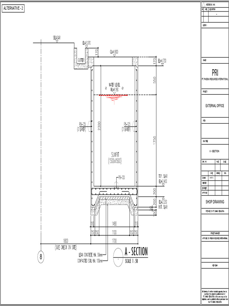 Sd-Str-Brs A - Section | PDF