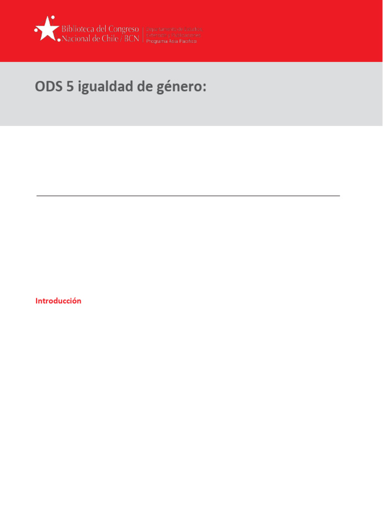 Desafíos de la Igualdad de Género 2023 | PDF | Mujer | Igualdad de género