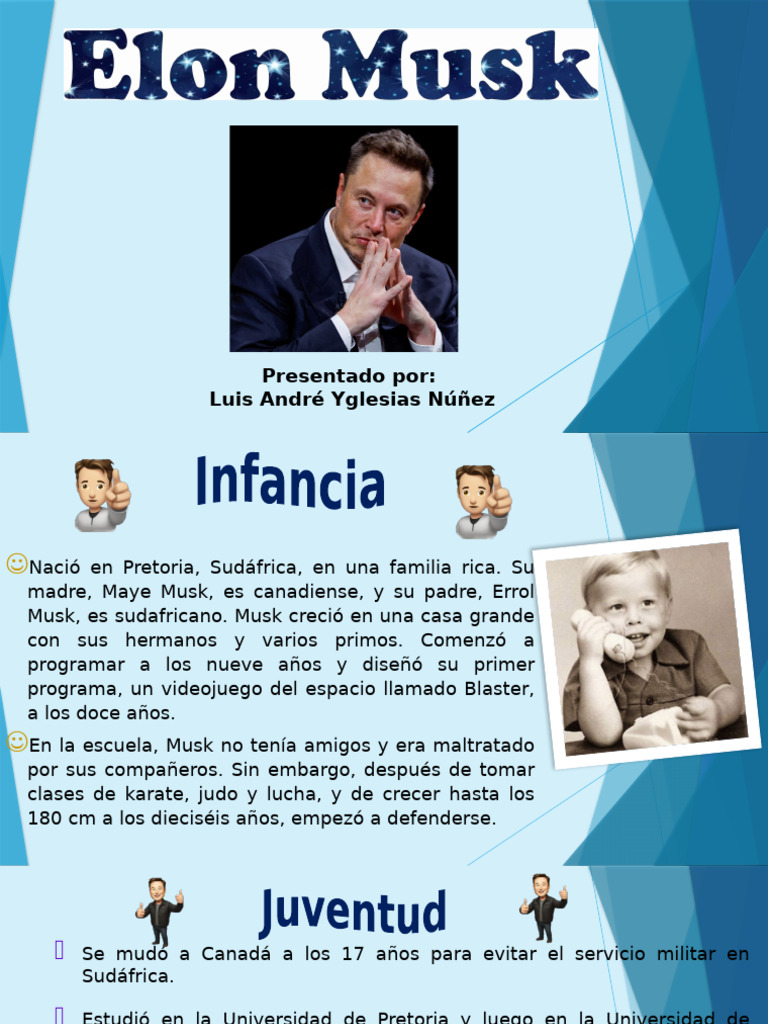 Biografía de Elon Musk: Innovación y Éxito | PDF | Elon Musk