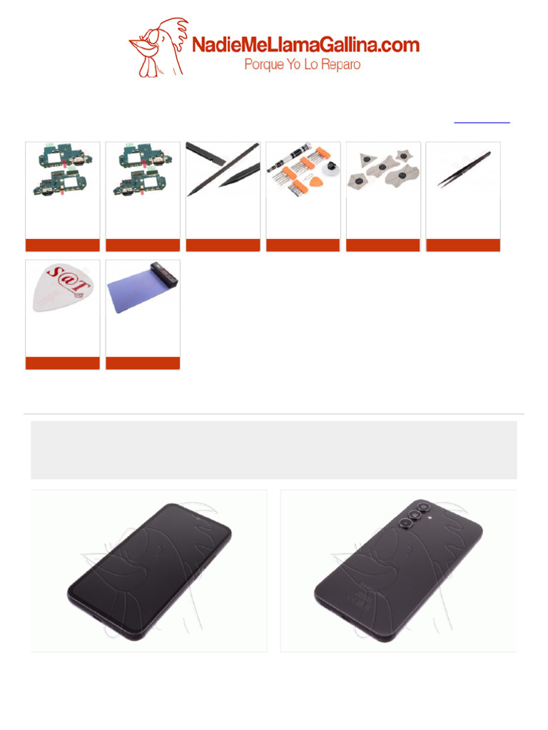 Manual de Reparación Samsung A54 5G | PDF | Bienes manufacturados