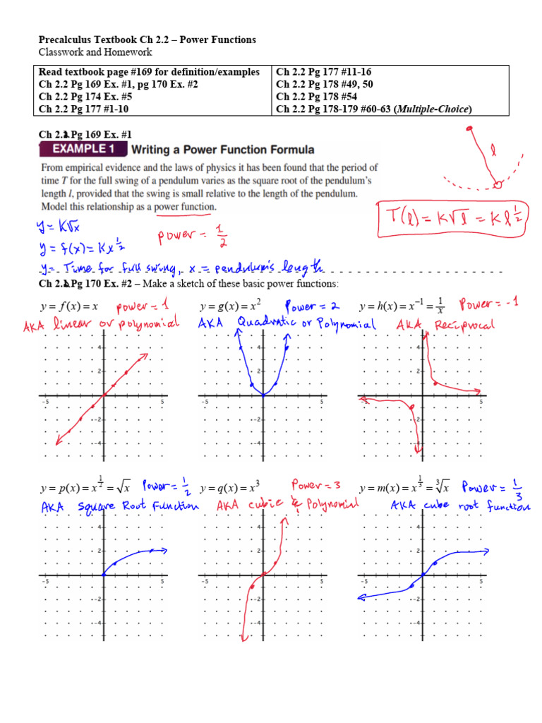 Ch+2 2+Power+Functions (Sols) | PDF | Solar System | Astronomy