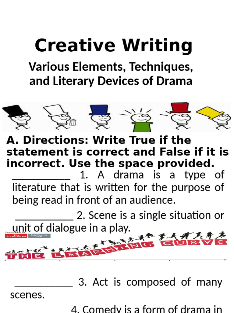Elements and Techniques of Drama | PDF | Play (Theatre) | Theatre
