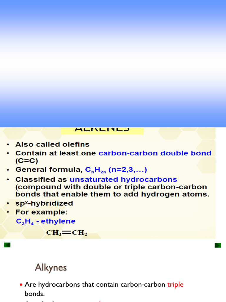 3 Alkenes and Alkynes Part 1 | PDF | Alkene | Organic Chemistry