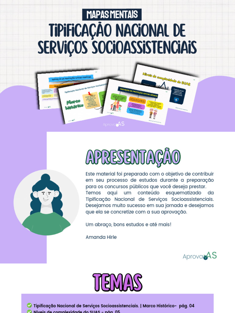 Tipificação Nacional de Serviços Socioassistenciais | PDF | Gestão de ...