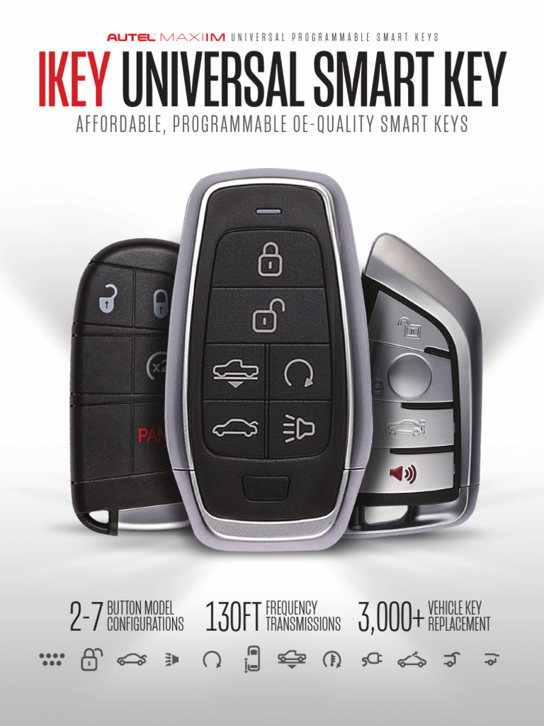 Universal Programmable Smart Keys | PDF | Automotive Industry | Motor ...