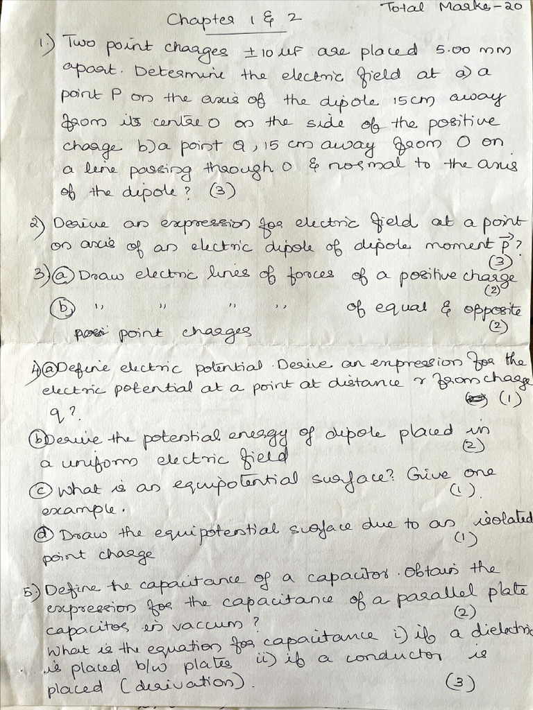 Theory Questions | PDF