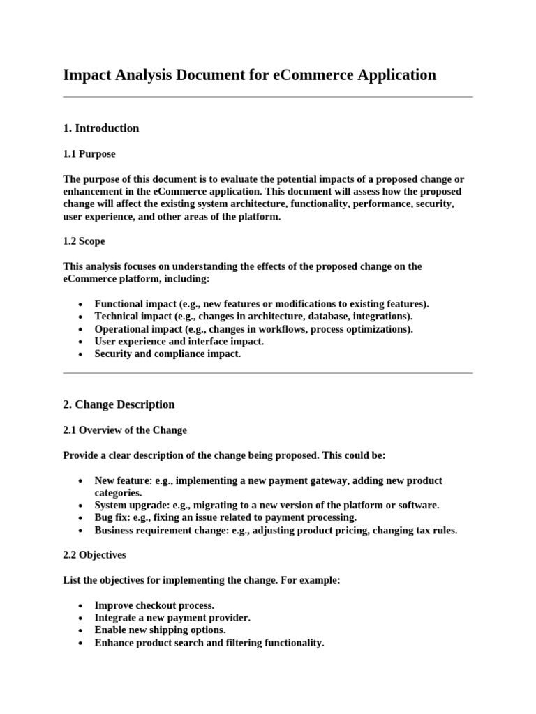 ImpactAnalysis | PDF | Software Testing | Point Of Sale