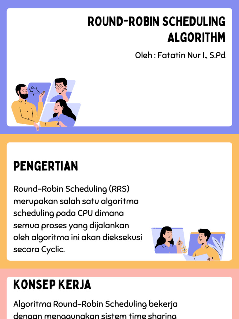 Algoritma Penjadwalan Round-Robin | PDF