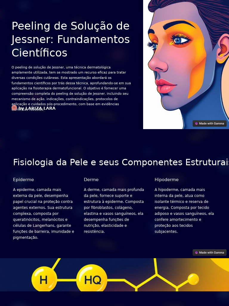 Peeling de Solução de Jessner: Eficácia e Cuidados | PDF | Pele | Epiderme