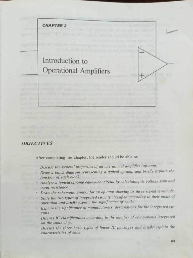 Understanding Operational Amplifiers | PDF | Operational Amplifier ...
