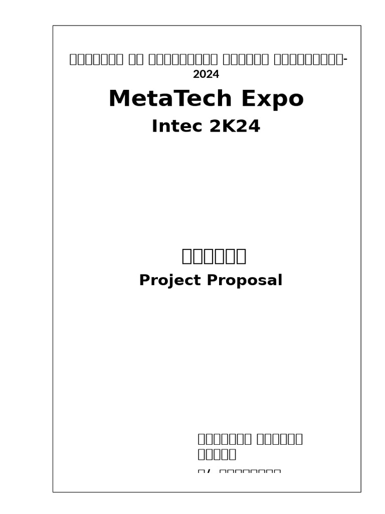 Project Proposal Final | PDF