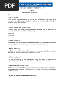 Tamils and Technology Unit-3 Study Material