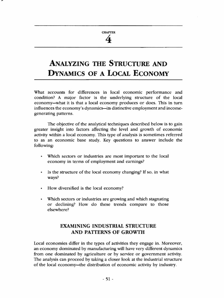 Local Economy Structure Analysis | PDF | Economies | Economics