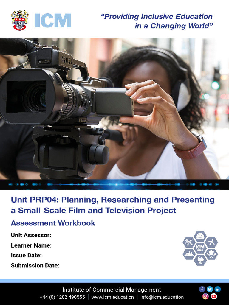 Small-Scale Film Project Assessment Guide | PDF | Educational ...
