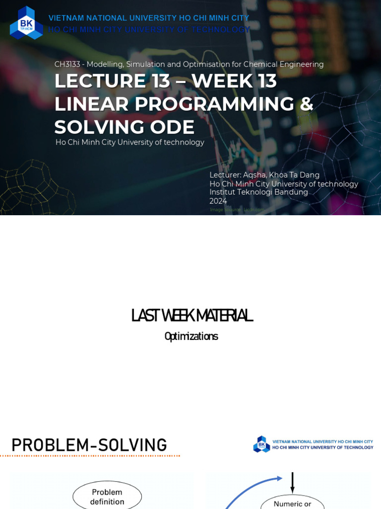Linear Programming and ODE Solutions | PDF | Mathematical Optimization ...