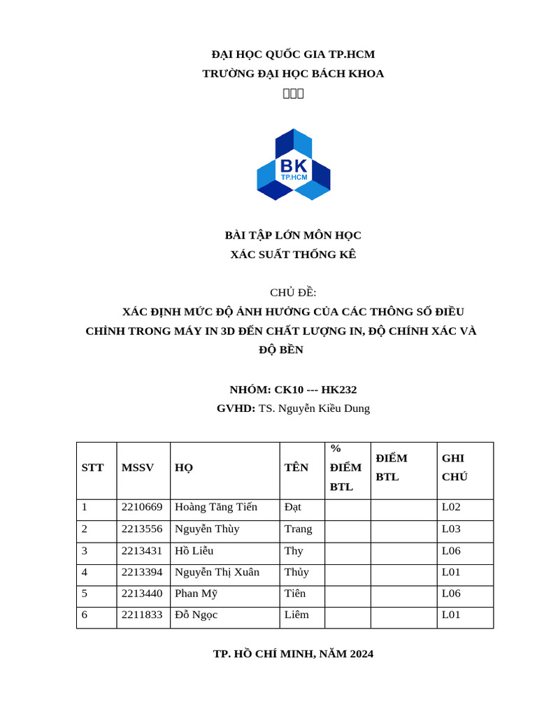 Báo Cáo T NG H P | PDF