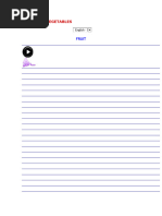 Complete A-Z Fruits and Vegetables List | PDF | Fruit | Vegetables