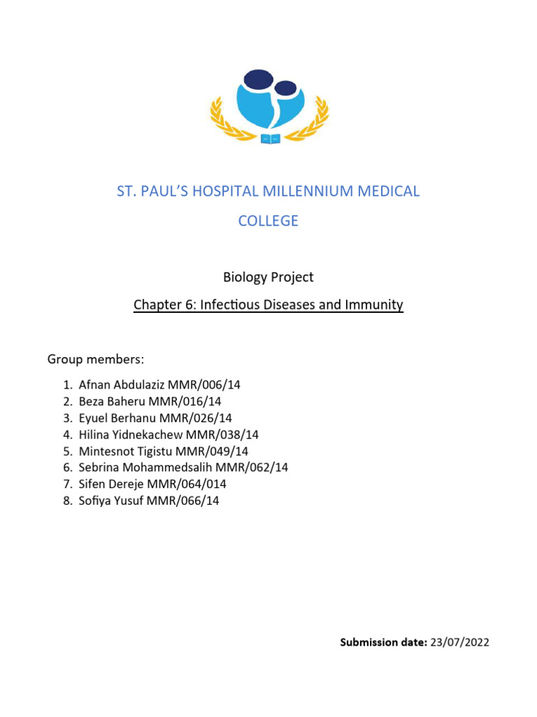 bio 6 | PDF | Infection | Plasmodium