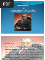 About Narayan Murthy